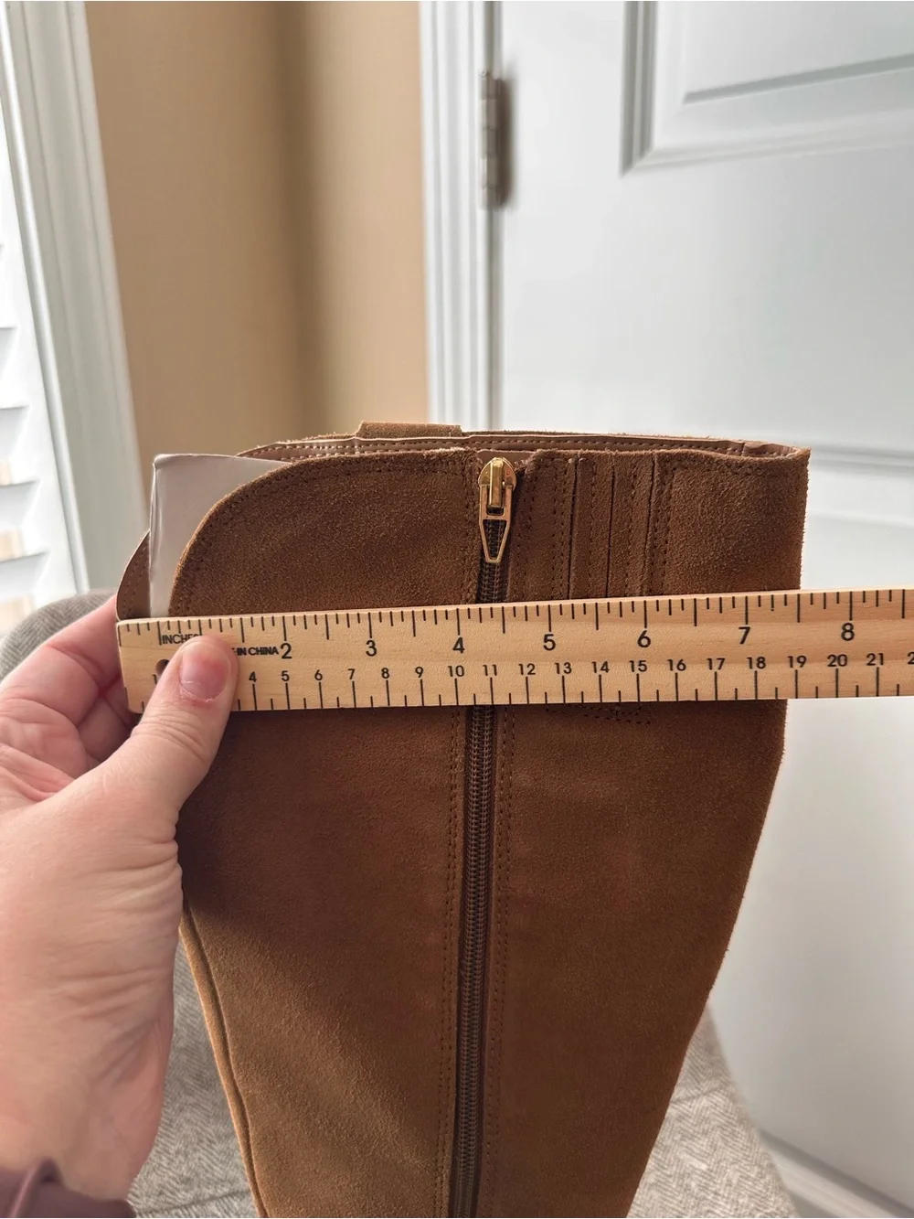 Dolce Vita Ramsay Light Brown Suede Western Boots
